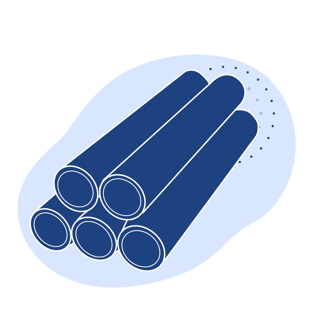 Титановая труба