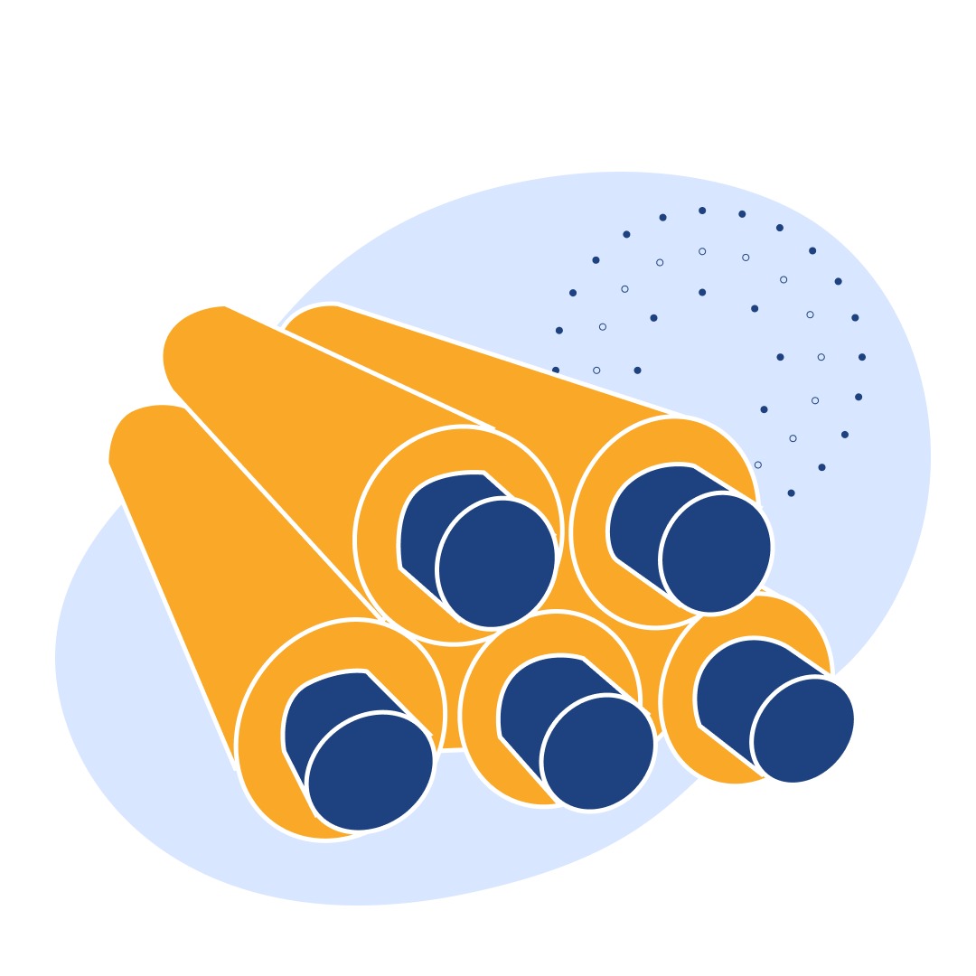 Трубы в ППУ