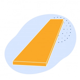 Бронзовая полоса 0.16 мм БрБ2 ГОСТ 1789-2013
