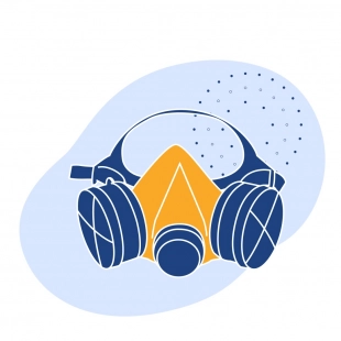 Респиратор РПГ-67 А1В1Е1К1