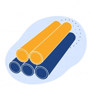 Труба стальная электросварная прямошовная 100 мм Ст08 ГОСТ 10707-80