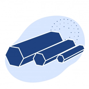 Шестигранник жаропрочный 34 мм ХН80ТБЮ