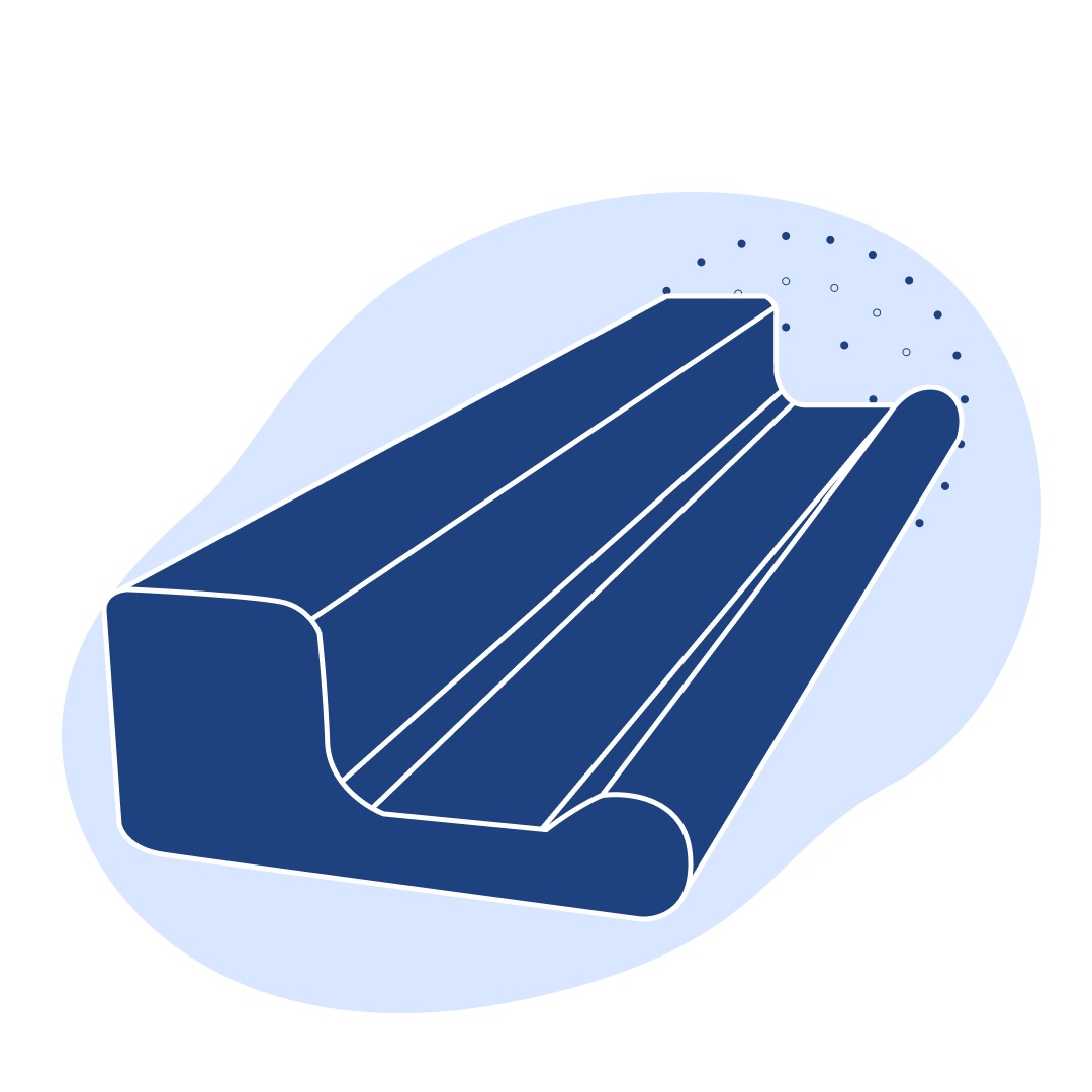 Тормозная шина вагонного замедлителя 4055-А-ГК-03